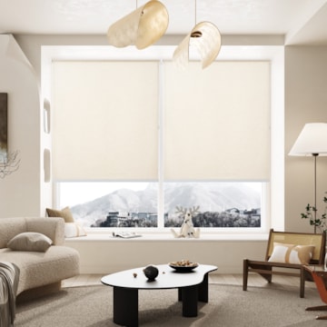 Persiana Rolo Evolux Bloom Translúcida 1,60m x 1,60m