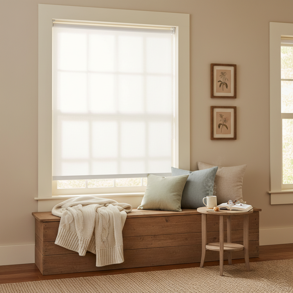 Persiana Rolô Evolux Screen Solar 1,40m x 1,60m