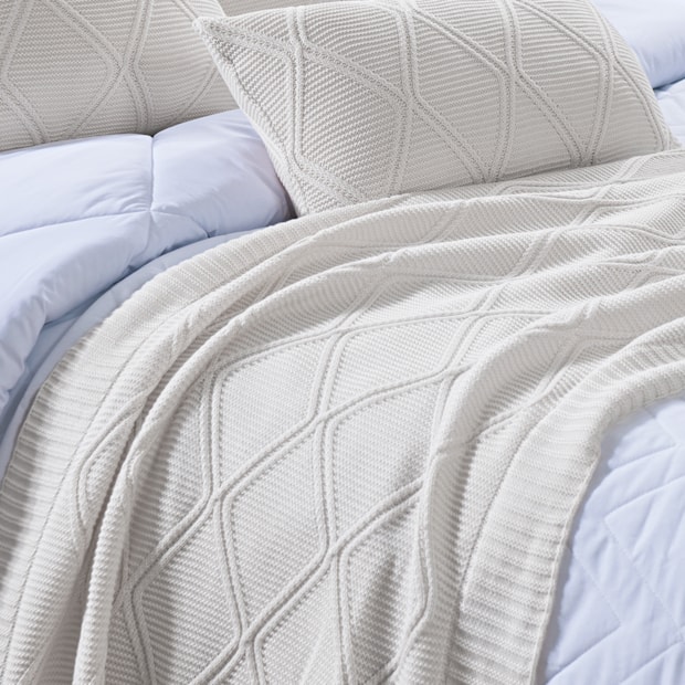 Peseira Casal e Queen Toronto Tricot 70cm x 2,30m
