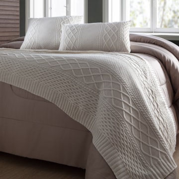 Peseira Casal Kacyumara Montesi Tricot 70cm X 2,20m