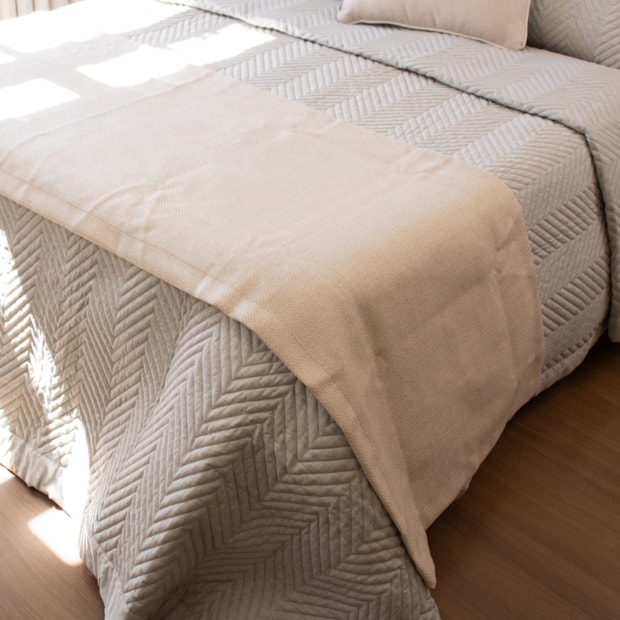 Peseira Harmony Aveludada 60cm x 2,30m