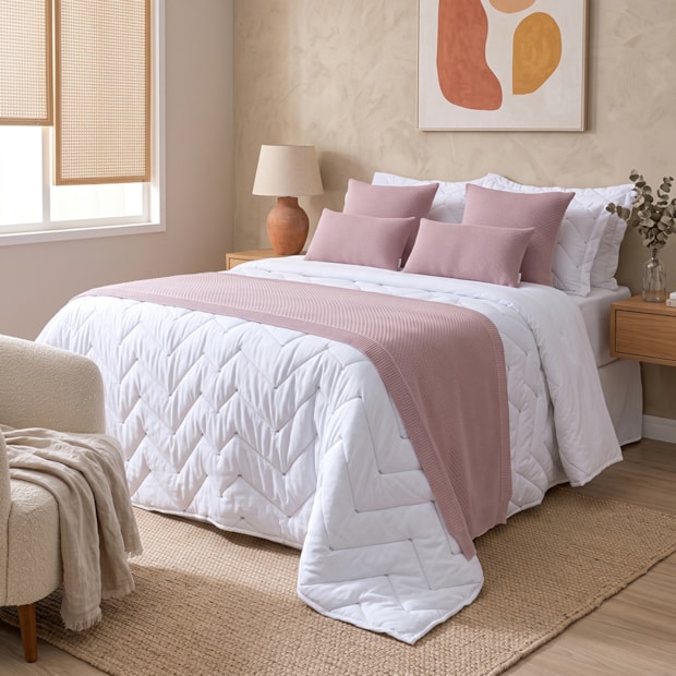 Peseira King Size Classic Tricot 70cm x 2,70m