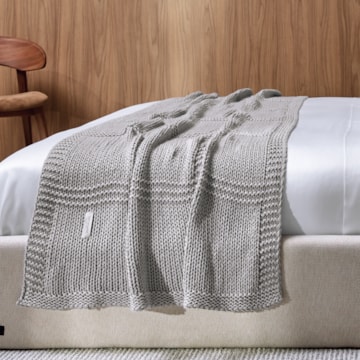 Peseira Trussardi Spini Tricot 100% Algodão 80cm x 2,20m