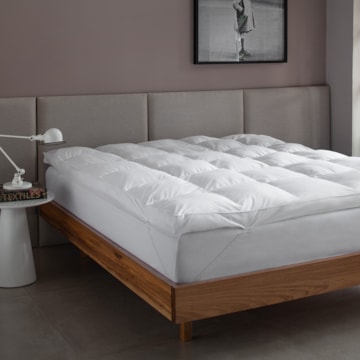 Pillow Top Solteiro Buddemeyer Intense 100% Algodão Cetim 233 Fios - Gramatura: 1000g/m²