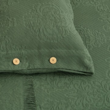 Porta Travesseiro c/ Botão Buddemeyer Medalhão 100% Algodão 50cm x 70cm (1 Peça)