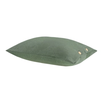 Porta Travesseiro c/ Botão Buddemeyer Medalhão 100% Algodão 50cm x 70cm (1 Peça)