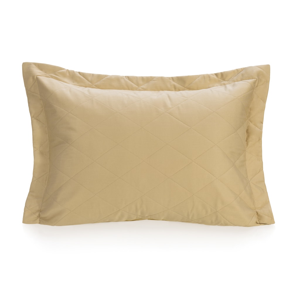 Porta-Travesseiro Karsten Bossa 100% Algodão Egípcio Cetim 300 Fios 50cm x 70cm (1 Peça)