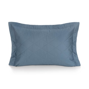 Porta-Travesseiro Karsten Bossa 100% Algodão Egípcio Cetim 300 Fios 50cm x 70cm (1 Peça)