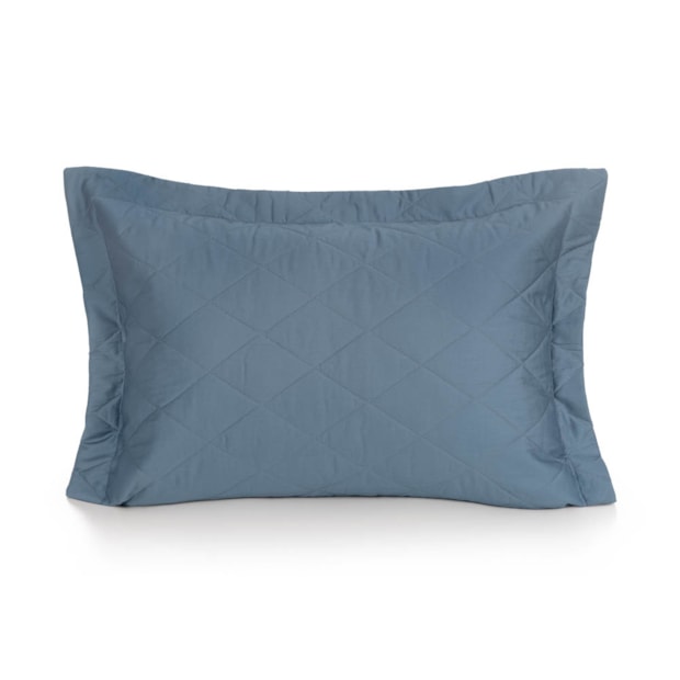 Porta-Travesseiro Karsten Bossa 100% Algodão Egípcio Cetim 300 Fios 50cm x 70cm (1 Peça)