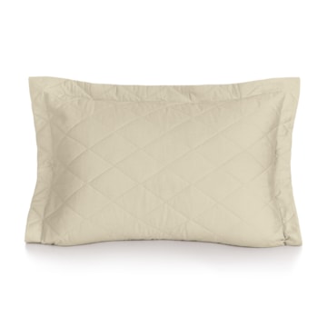 Porta-Travesseiro Karsten Bossa 100% Algodão Egípcio Cetim 300 Fios 50cm x 70cm (1 Peça)