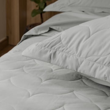 Porta Travesseiro Karsten Tom 100% Algodão Percal 200 fios 50cm x 70cm (1 Peça)