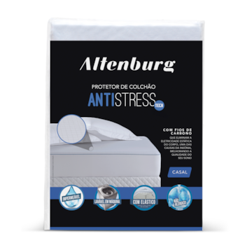 Protetor de Colchão Casal Altenburg Antistress Impermeável (1 Peça)