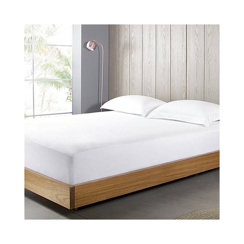 Protetor de Colchão King Size Buddemeyer Maison II Impermeável 100% Algodão Branco (1 Peça)