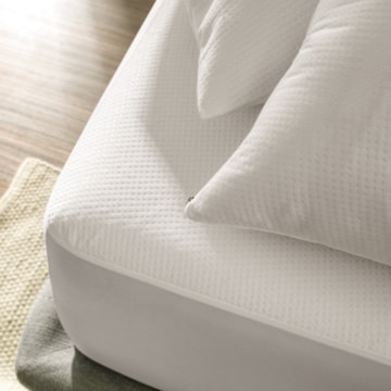 Protetor de Colchão King Size Karsten Sublime Impermeável Branco (1 Peça)