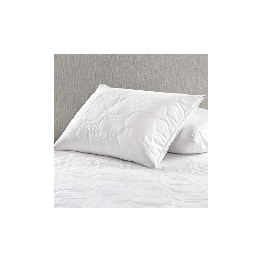 Protetor de Travesseiro Karsten Dante Impermeável 160 fios Branco 50cm x 70cm (1 Peça)