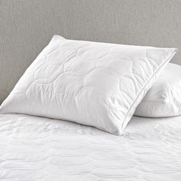 Protetor de Travesseiro Karsten Dante Impermeável 160 fios Branco 50cm x 70cm (1 Peça)