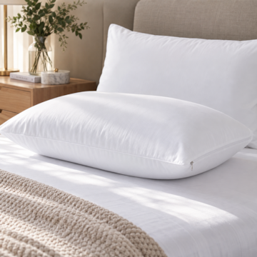 Protetor de Travesseiro King Size Altenburg Malha Slim Impermeável Branco 50cm x 90cm (1 Peça)
