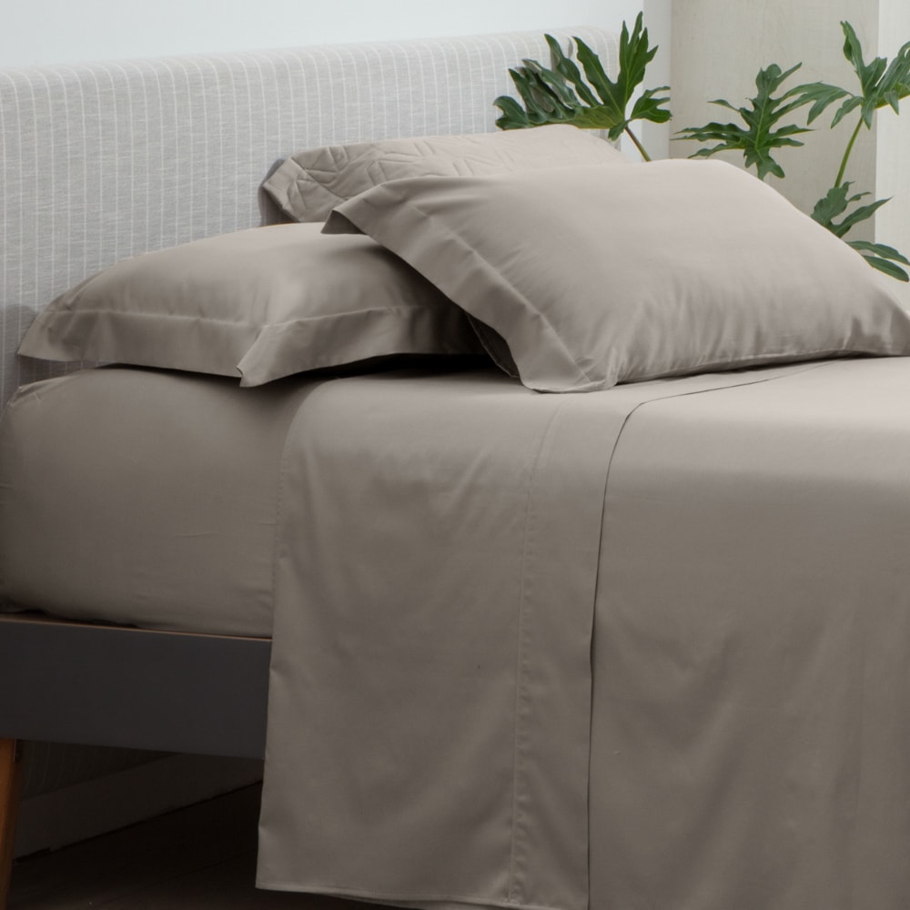 Sobre Lençol Avulso King Size Kacyumara Satinée 100% Algodão Egípcio Percal 300 Fios (1 Peça)