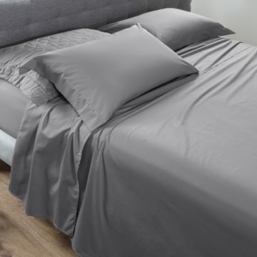 Sobre Lençol Avulso Solteiro Kacyumara Casa K Vida Bela 100% Algodão Egípcio Percal 200 Fios (1 Peça)