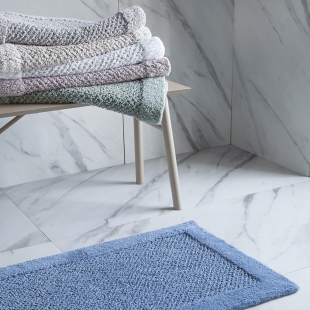 Tapete Antiderrapante Buddemeyer Dual 100% Algodão 55cm x 85cm - Gramatura: 2000g/m²