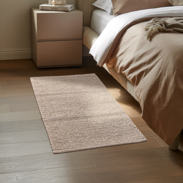 Tapete Daca Lã Natural 60cm x 90cm