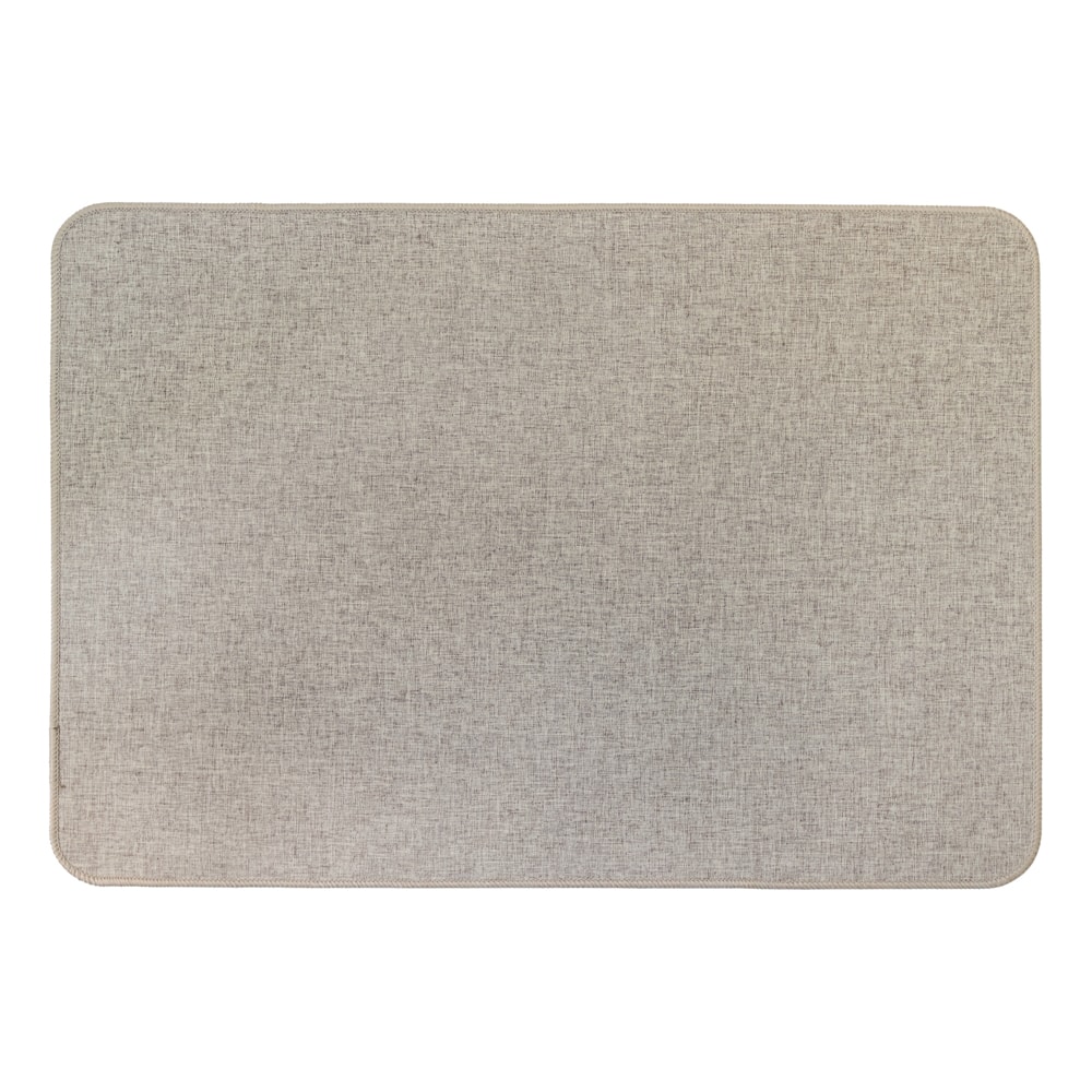 Tapete de Cozinha Estilo Linho Antiderrapante 45cm x 65cm