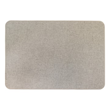 Tapete de Cozinha Estilo Linho Antiderrapante 45cm x 65cm