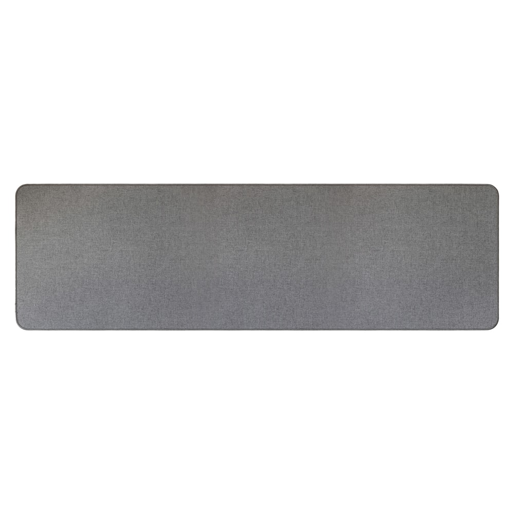 Tapete de Cozinha / Passadeira Estilo Linho Antiderrapante 45cm x 1,60m