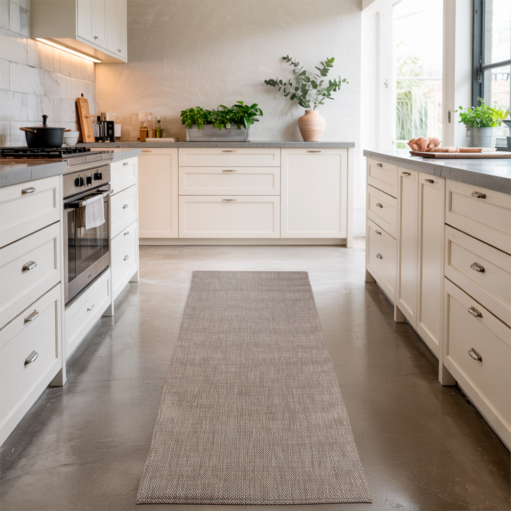 Tapete de Cozinha / Passadeira Moderno 100% PVC Antiderrapante 60cm x 1,80m