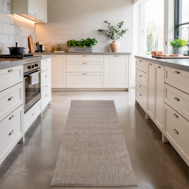 Tapete de Cozinha / Passadeira Moderno 100% PVC Antiderrapante 60cm x 1,80m