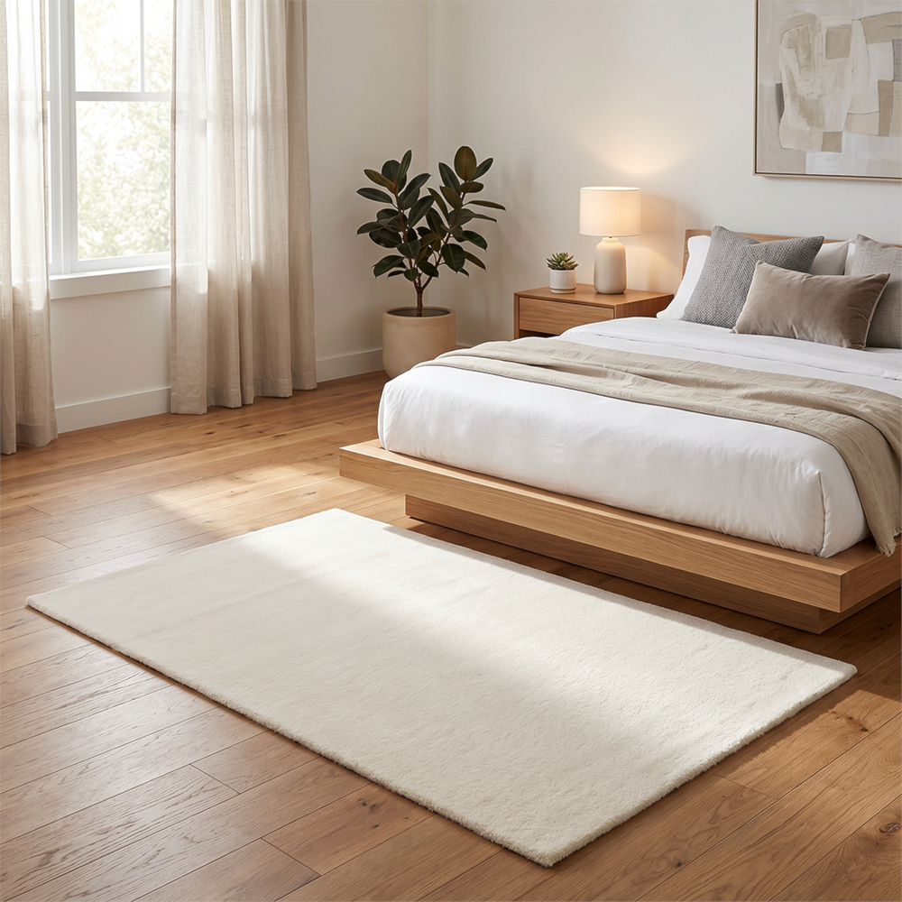 Tapete de Pelo Albany II Toque Macio Antiderrapante 1,00m x 1,50m