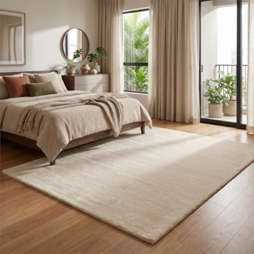 Tapete de Pelo Albany II Toque Macio Antiderrapante 1,50m x 2,00m