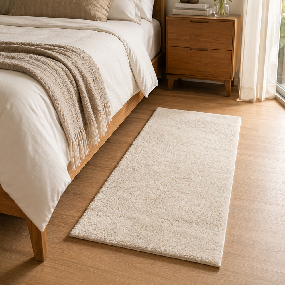 Tapete de Pelo Albany II Toque Macio Antiderrapante 50cm x 1,00m