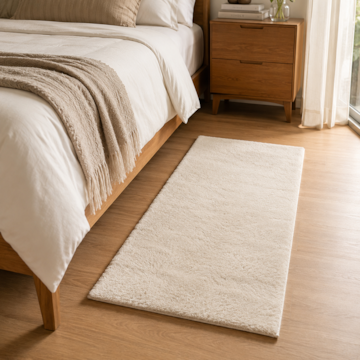 Tapete de Pelo Albany II Toque Macio Antiderrapante 50cm x 1,00m