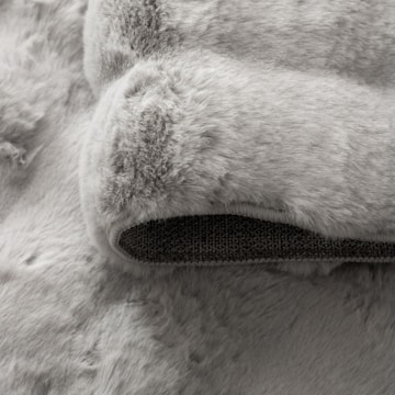 Tapete de Pelo Bubble Toque Macio Textura em Relevo Antiderrapante 60cm x 1,80m