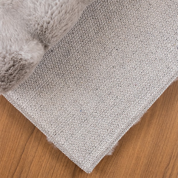 Tapete de Pelo Bubble Toque Macio Textura em Relevo Antiderrapante 60cm x 1,80m