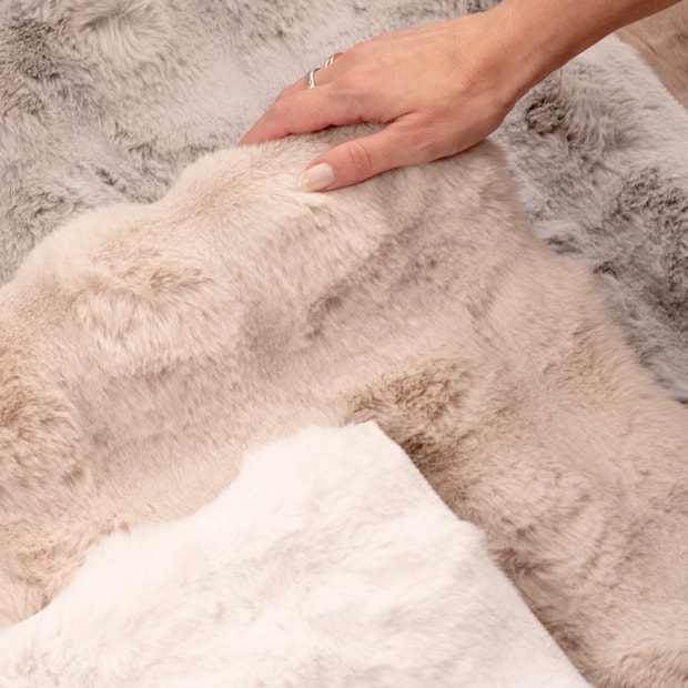 Tapete de Pelo Bubble Toque Macio Textura em Relevo Antiderrapante 60cm x 1,80m