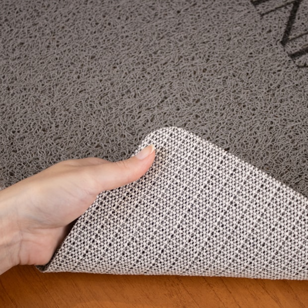 Tapete de Porta / Capacho de Vinil Antiderrapante Estampado 38cm x 58cm