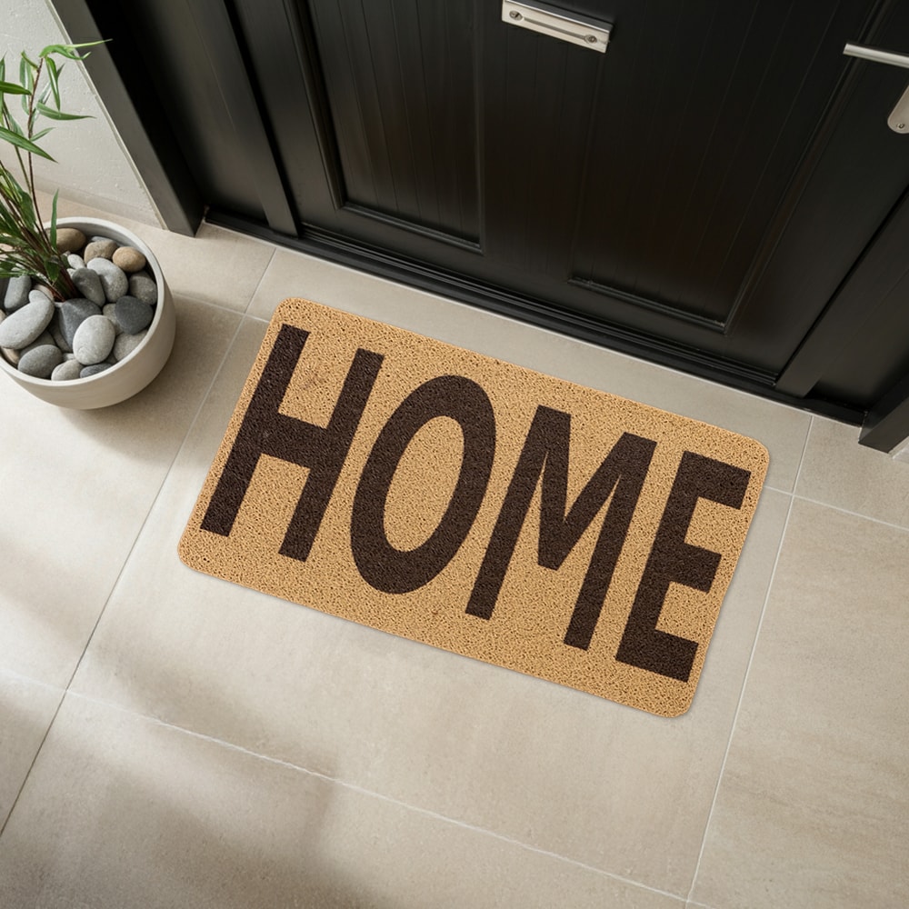 Tapete de Porta / Capacho de Vinil Estampado 40cm x 60cm