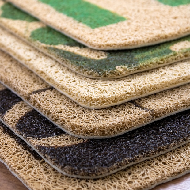 Tapete de Porta / Capacho de Vinil Estampado 40cm x 60cm