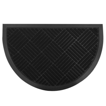 Tapete de Porta / Capacho Lima Meia Lua Antiderrapante 40cm x 60cm