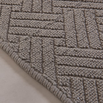 Tapete Delhi Lines Antiderrapante 100% Algodão 50cm x 80cm