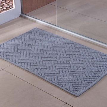 Tapete Delhi Lines Antiderrapante 100% Algodão 50cm x 80cm