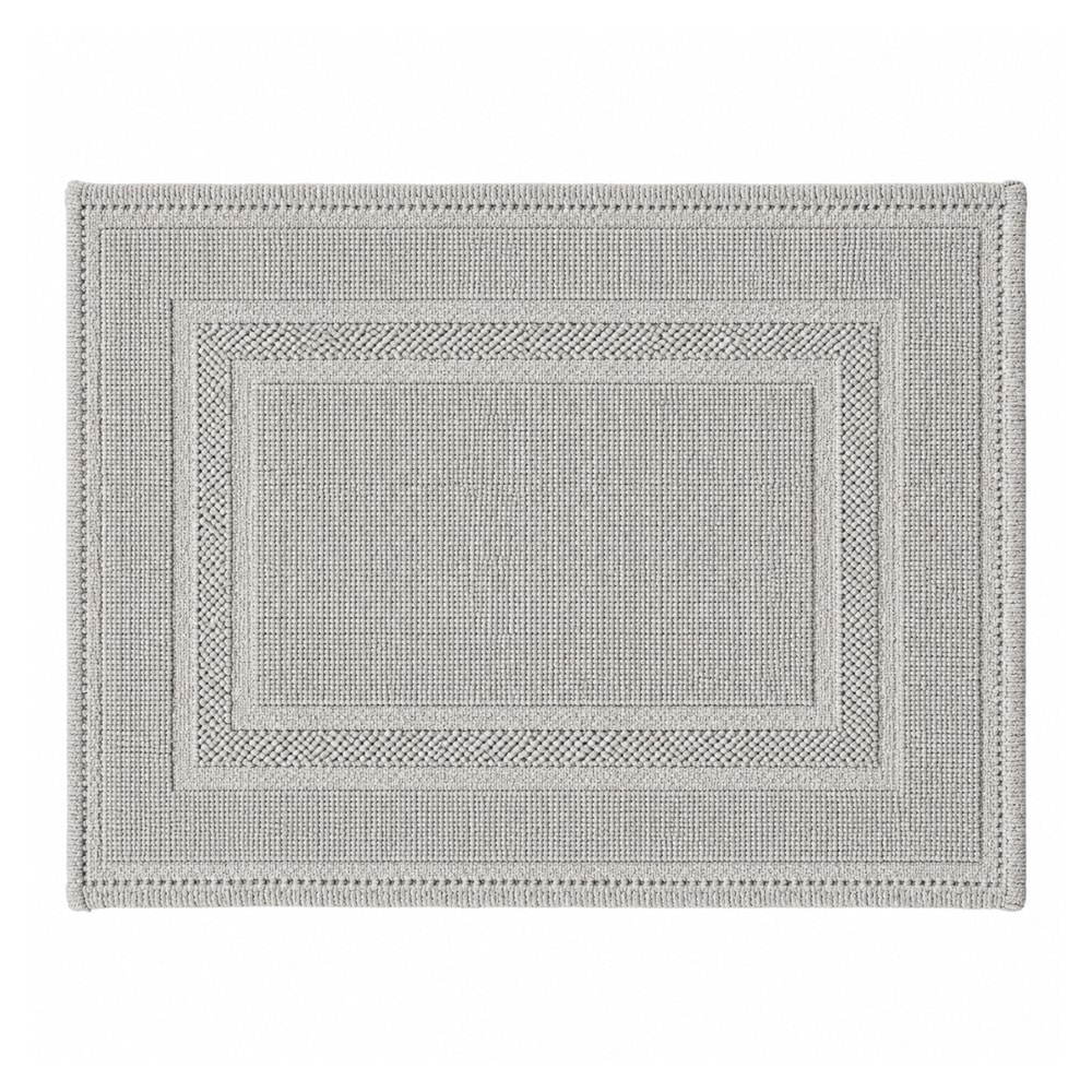 Tapete Delhi Moldura Antiderrapante 100% Algodão 50cm x 80cm