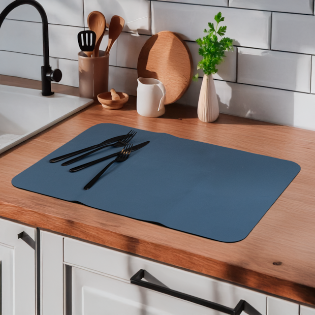 Tapete Escorredor de Louça Liso 38cm x 51cm