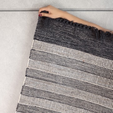 Tapete Indiano Kilim Mallani 100% Algodão Dupla Face 60cm x 90cm