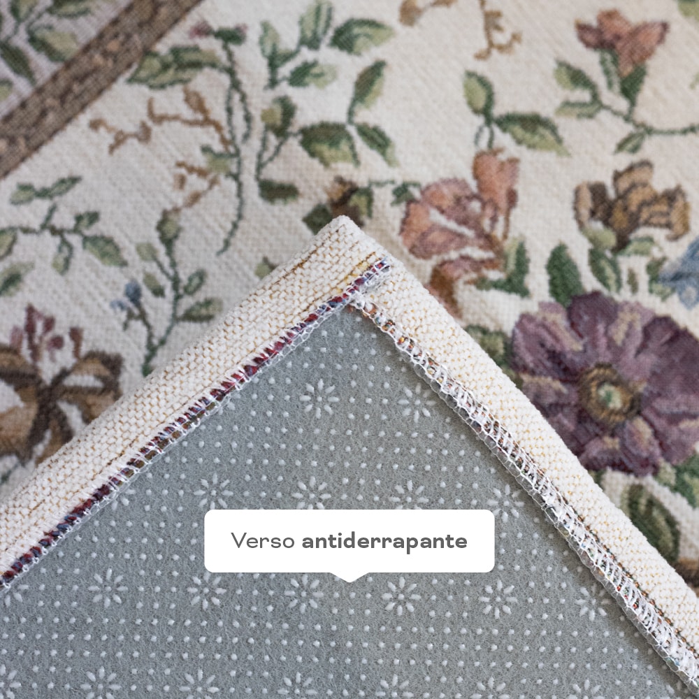Tapete Jasmin Antiderrapante 60cm x 90cm