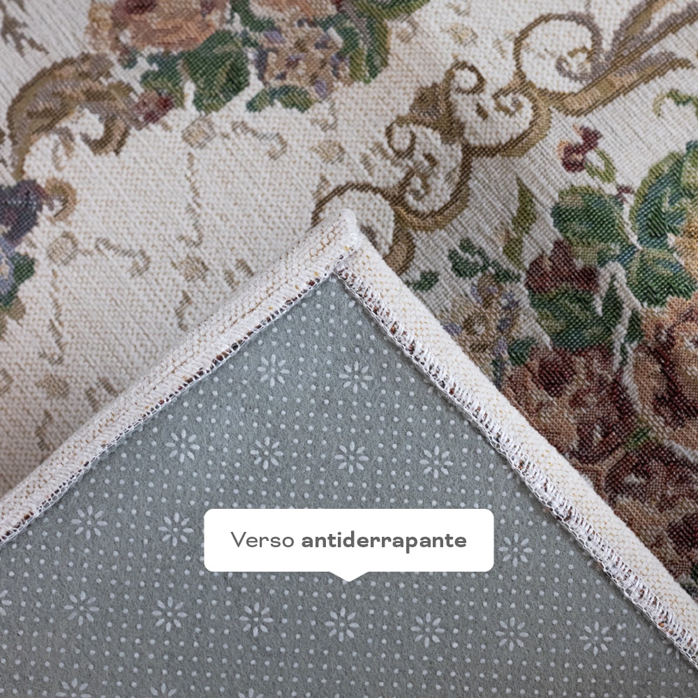Tapete Jasmin Antiderrapante 60cm x 90cm