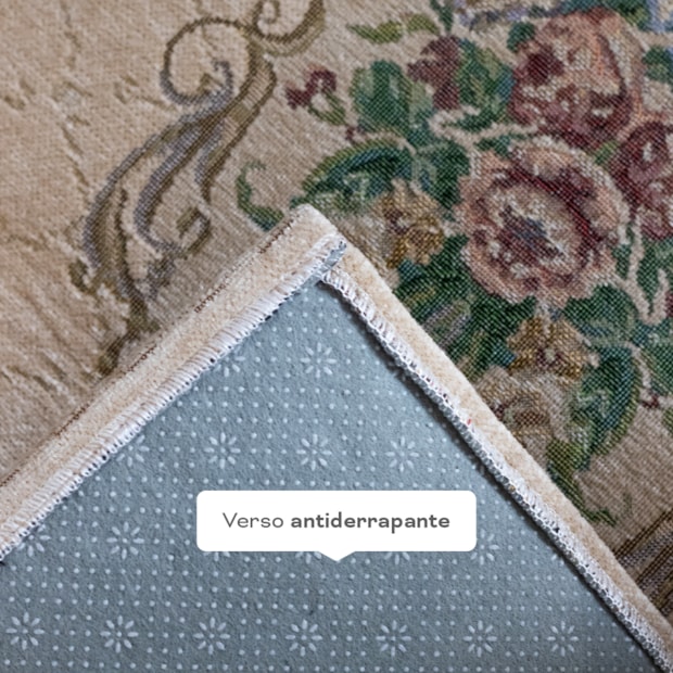 Tapete Jasmin Antiderrapante 60cm x 90cm