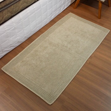 Tapete Kacyumara Capri Dupla Face 100% Algodão 60cm x 1,20m